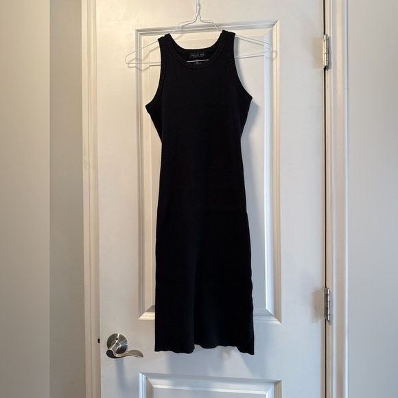 Rachel Zoe Classic Black Midi Dress - Picture 1 of 3